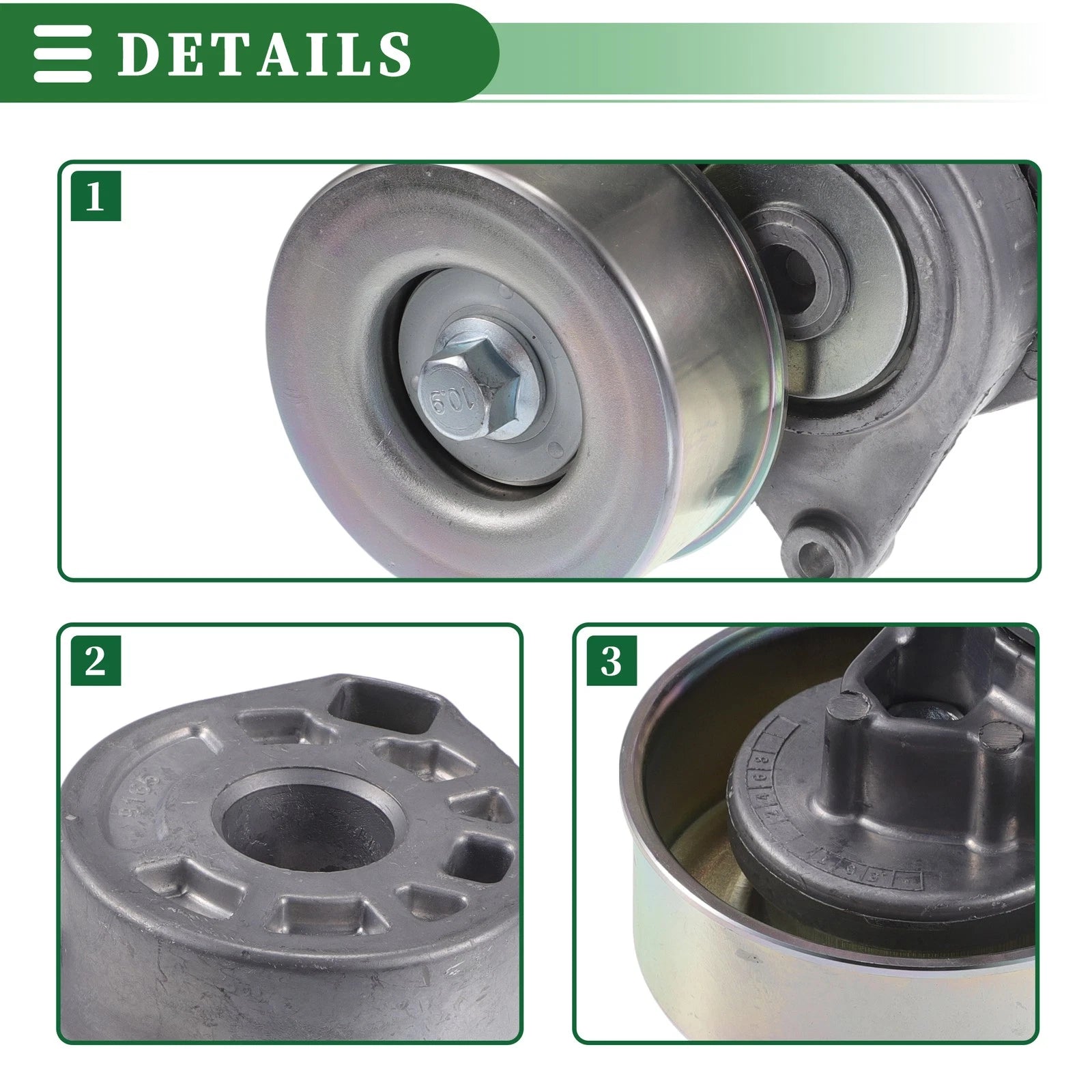 Engine Belt Tensioner Pulley Assembly for Nissan Altima (2002–2013) No. 119556N20B