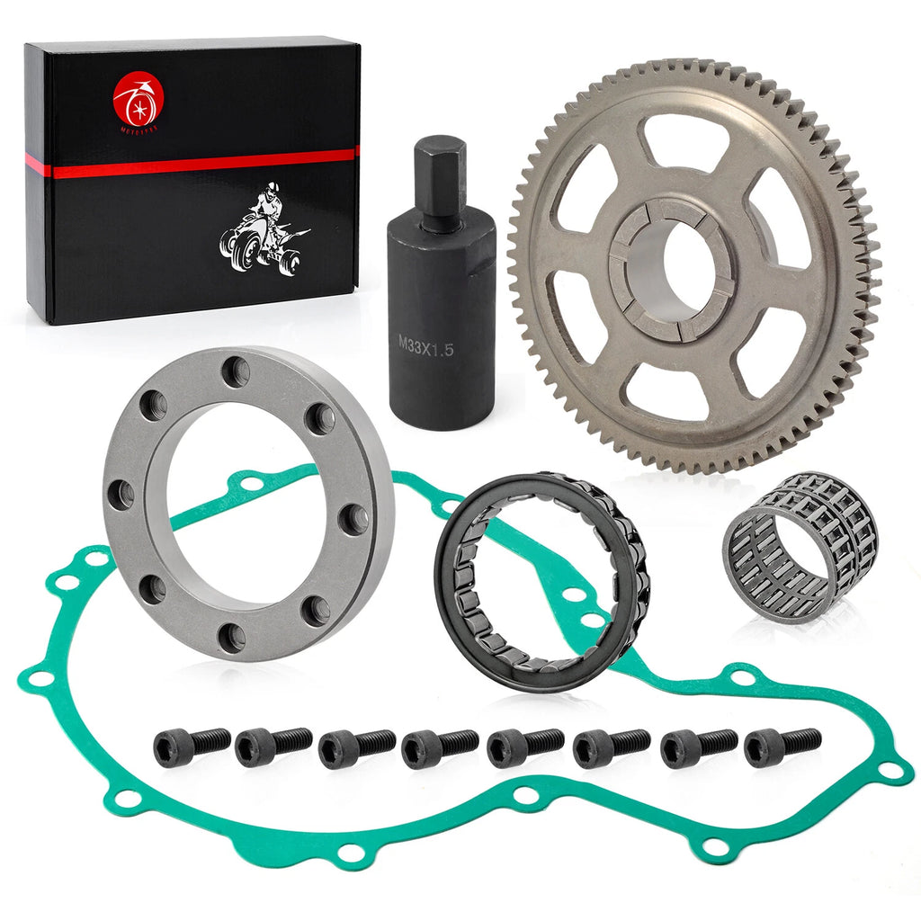 Flywheel Puller Starter Clutch Idler Gear 72T for Polaris Predator 500 (2003–2007)