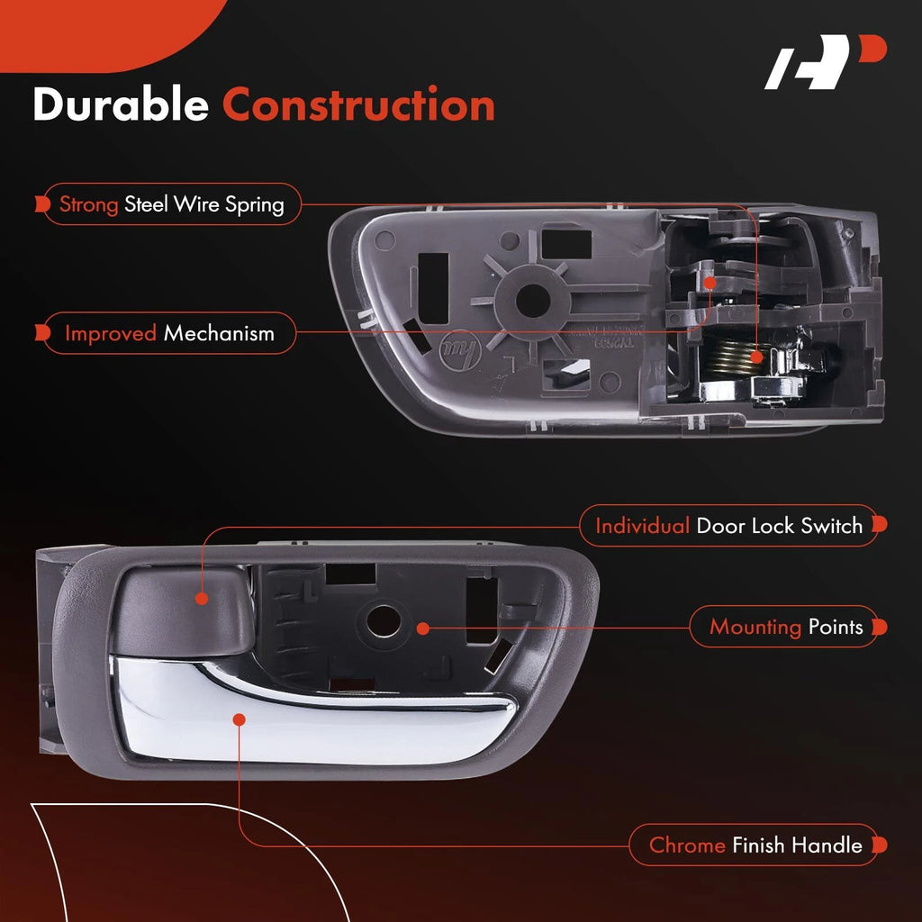 Left Chrome Door Handle for Toyota Camry (2002-2006)