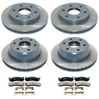 DuraGo Disc Brake Rotors & TRW Metallic Pads Kit for GMC Sierra 1500 (2014–2018)