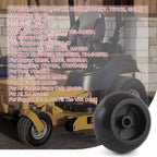 Set of 6 Mower Deck Wheels for Hustler Raptor SD & Super Sport