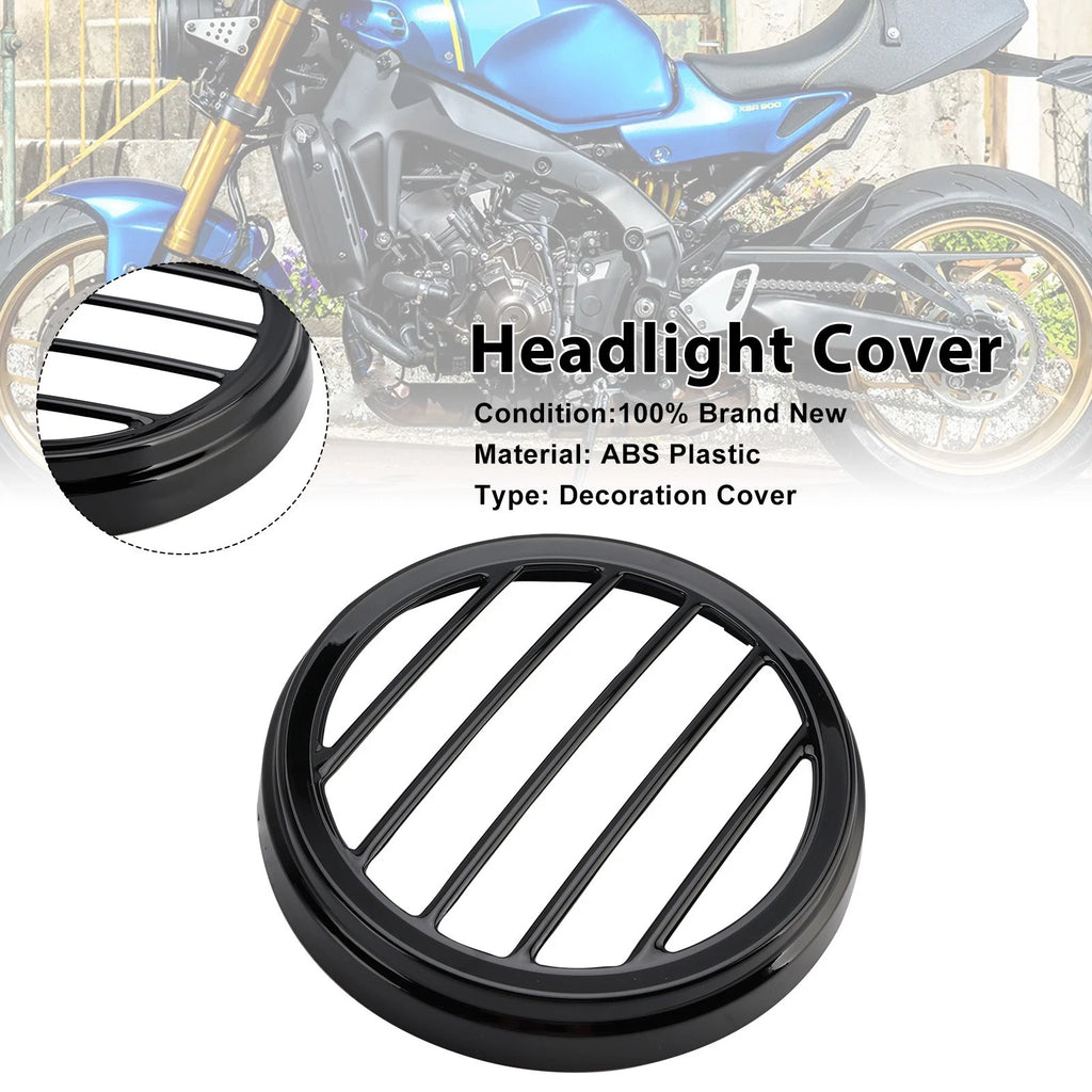 Front Nose Headlight Cover Fairing for Yamaha XSR900 (2022–2025) Black