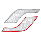 Set of 2 Chrome Hood Side Vent Grilles for Volvo VNL (2004–2016)