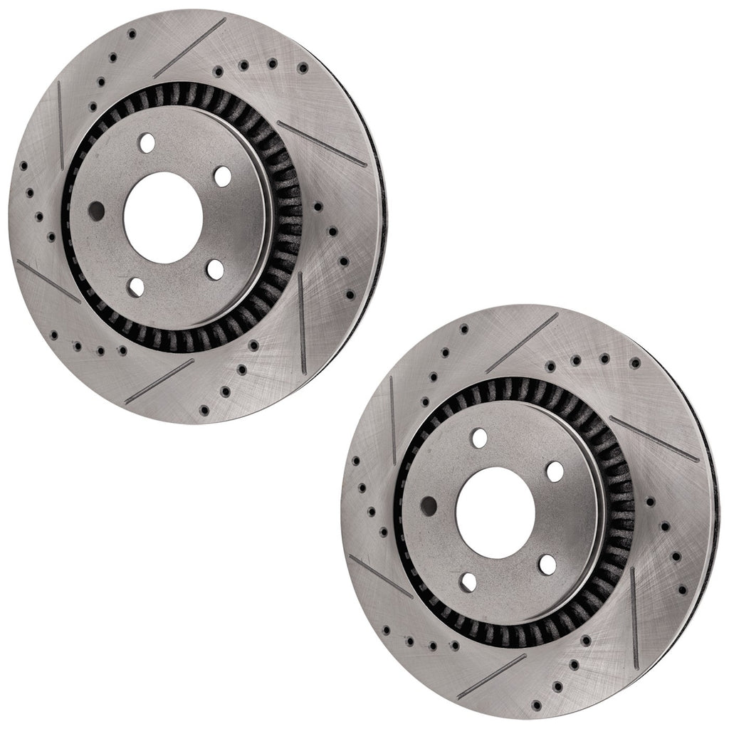 Front Brake Disc Rotors for Mercury Sable, Ford Taurus, Montego, Freestyle (2005–2007)