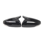 Gloss Black Side Wing Mirror Cover Caps for VW Polo MK6 (2018–2026)