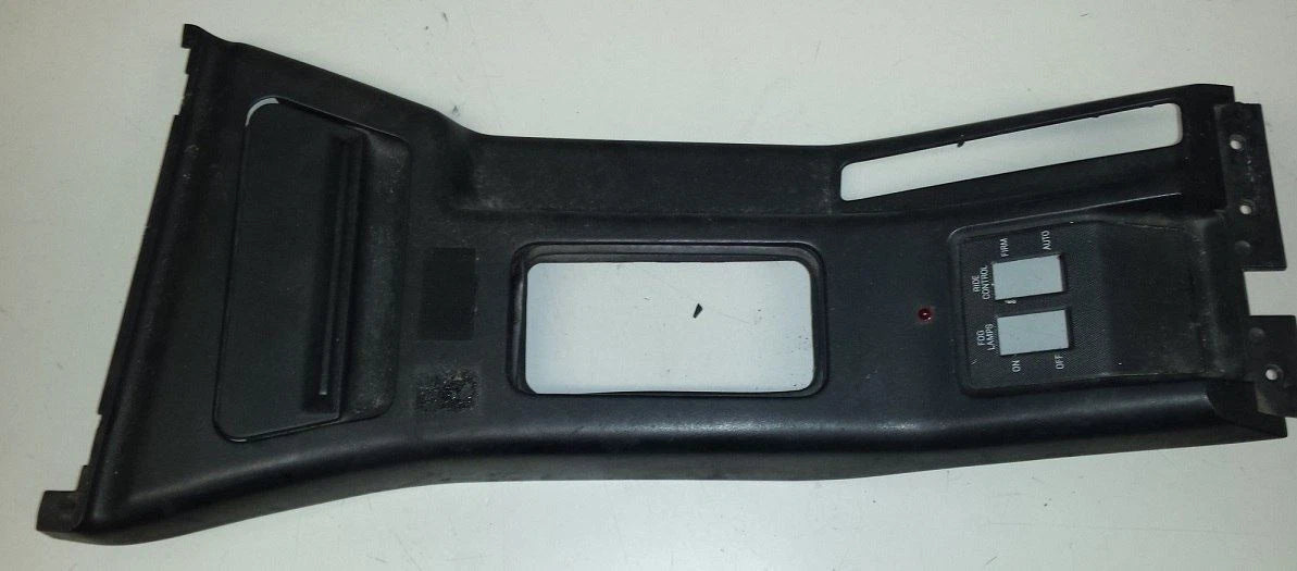 Center Console Panel for Ford Thunderbird SC (1989–1993) Black Grade B