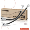 2X Rear Brake Hydraulic Hose for Infiniti G35 (2003–2007) Nissan 350Z