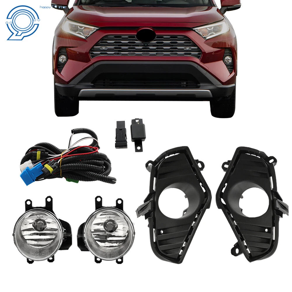 Fog Lights for Toyota RAV4 (2019–2021) - Left & Right Side
