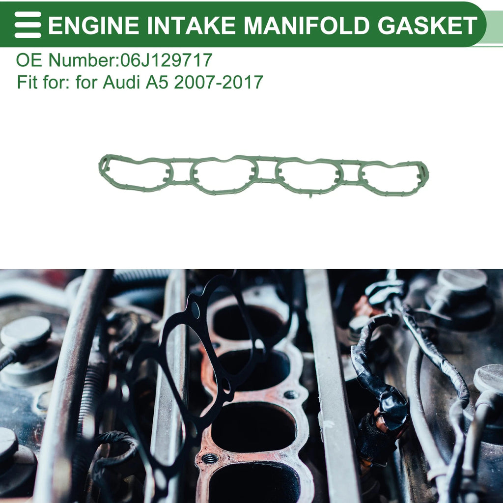 Engine Intake Manifold Gasket for Audi A5 (2007–2017) No. 06J129717