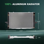 Aluminum Radiator for Volvo 850, C70, S70 (1994–1998)