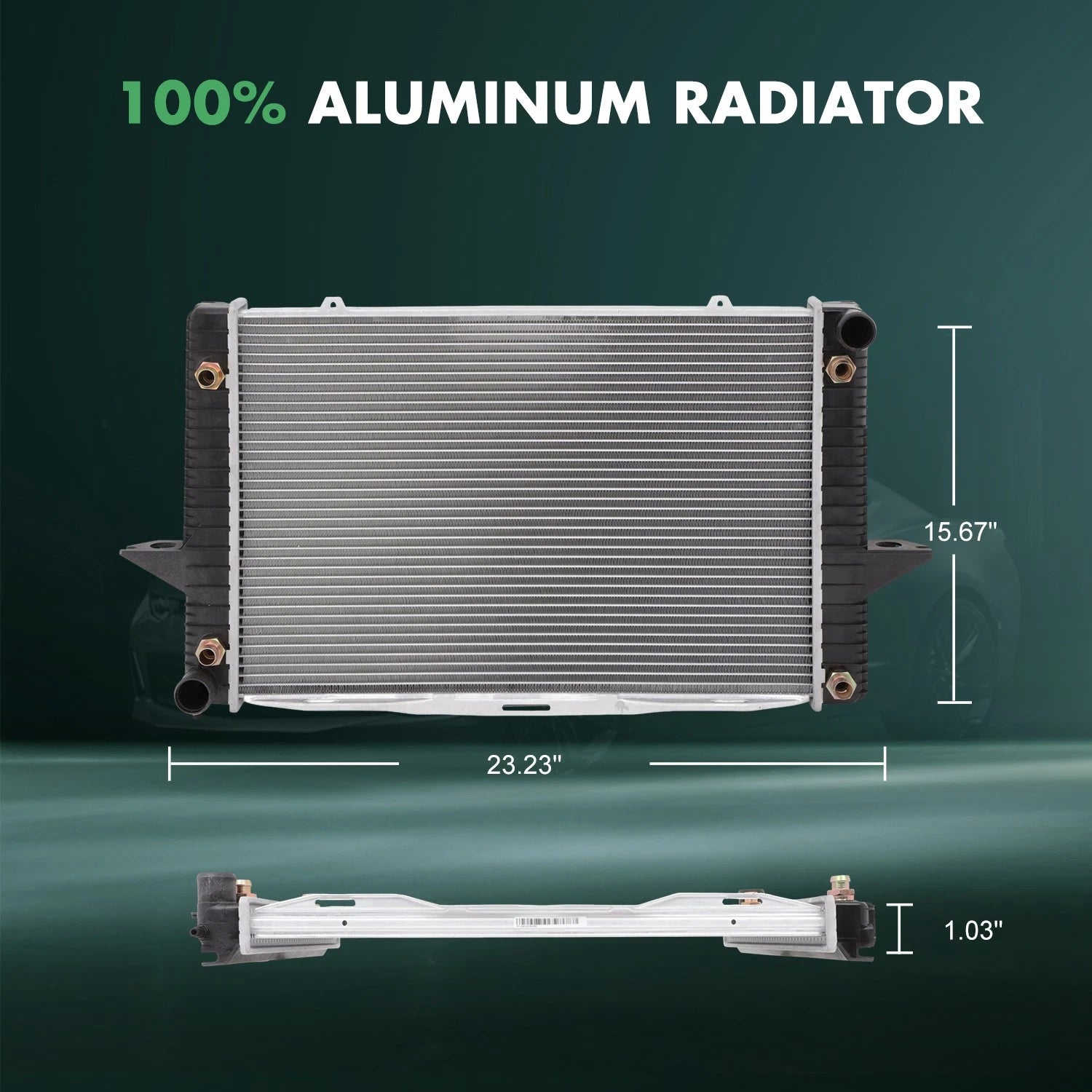 Aluminum Radiator for Volvo 850, C70, S70 (1994–1998)