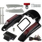 Rear Fender Fascia with LED Light Kit for Harley Touring Electra Glide Road King (2014–2022)