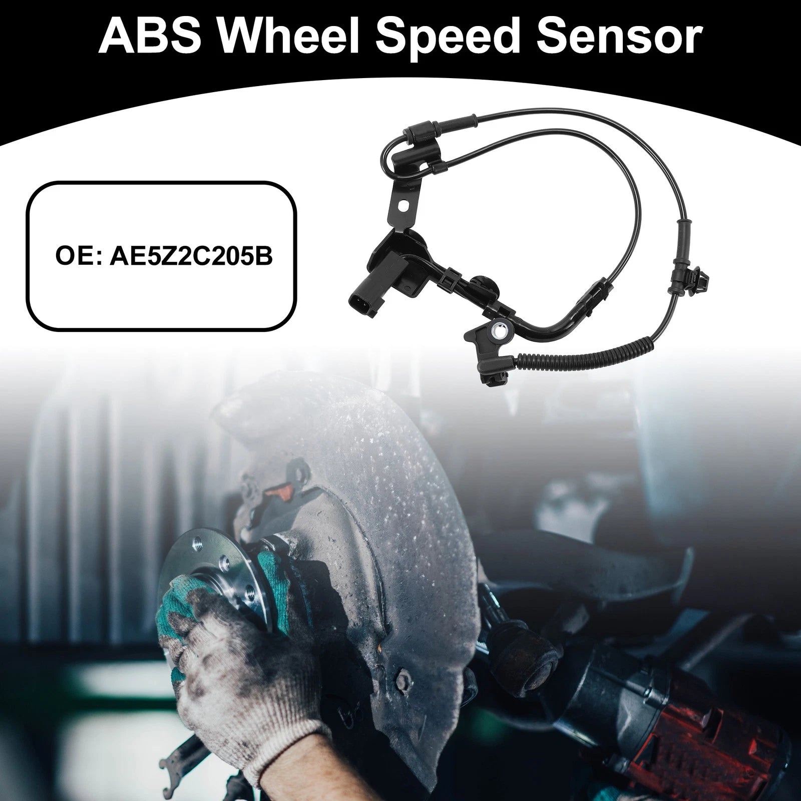 ABS Wheel Speed Sensor for Ford Fusion (2006–2012) No.AE5Z2C205B