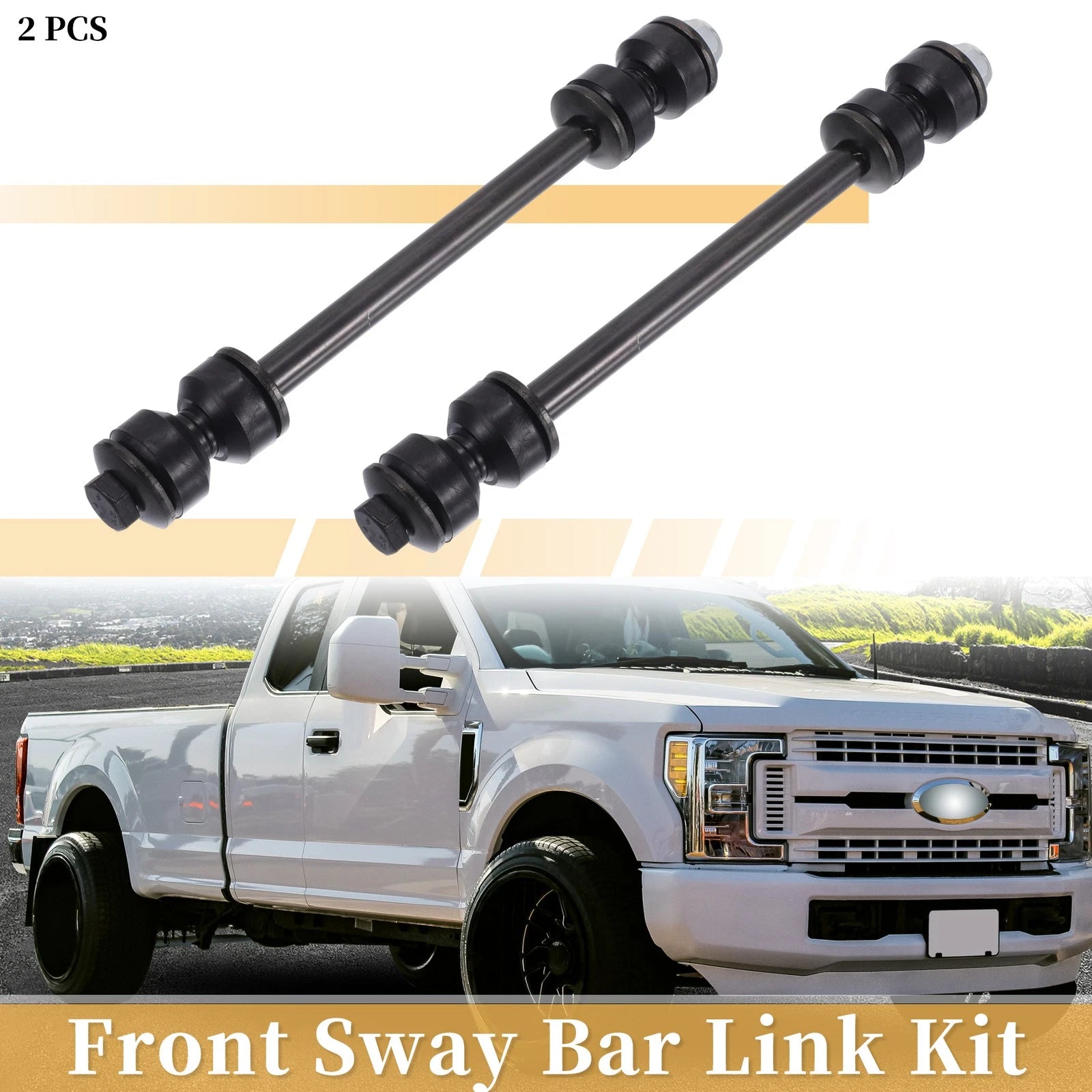 2X Front Stabiliser Sway Bar Link for Ford Ranger (1998–2011) & Dodge Ram