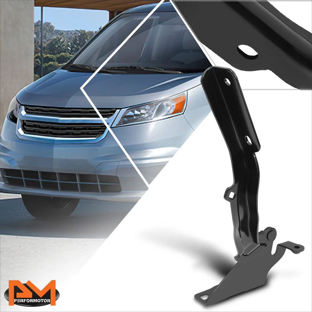 RH Passenger Side Steel Engine Hood Hinge for Chevy City Express (2015–2018)