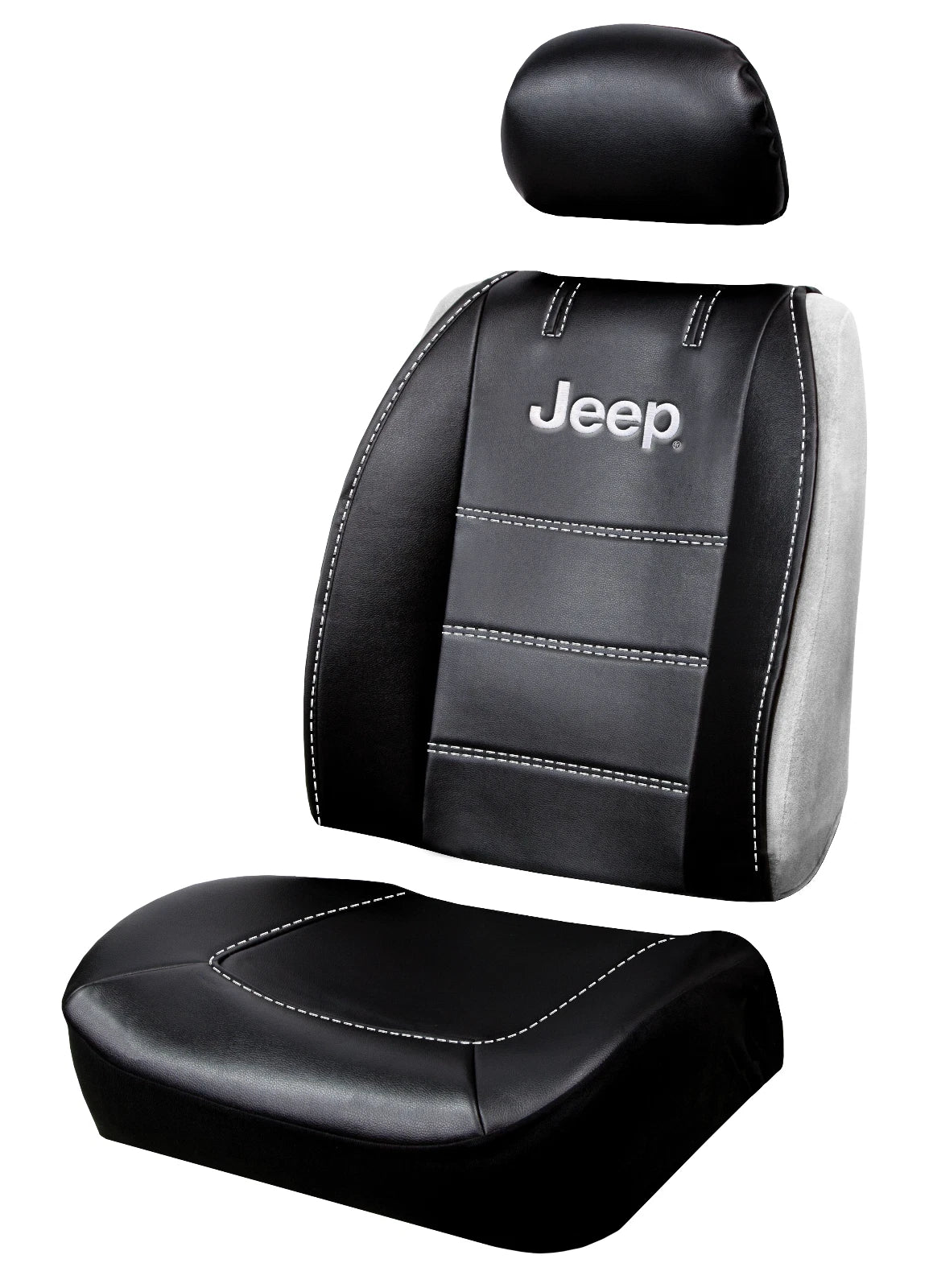 Pair of Vinyl Front Seat Covers for Jeep