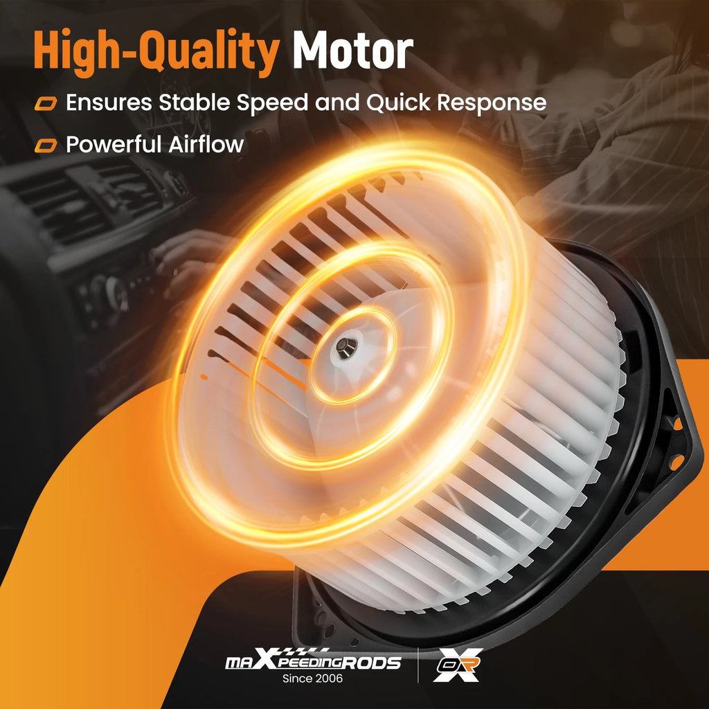 HVAC Heater Blower Motor w/ Fan for Nissan Maxima (2000–2003) 72240FA000 700050