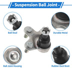 2 x Front Lower Ball Joints for Honda Accord (2017-2022)