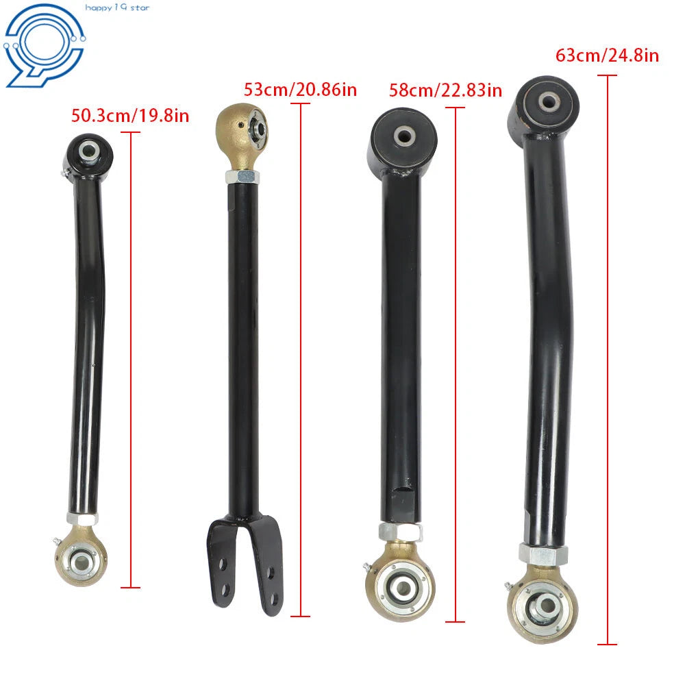 8X Adjustable Lift Control Arms for Jeep Wrangler JK (2007-2018)