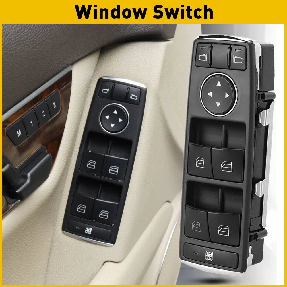 Power Master Window Switch for Mercedes Benz E350 C300 C350 GLK350 (2009–2016) 2129054107