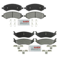 Set of 4 Bosch Severe Duty Semi-Met Disc Brake Pads for Dodge Durango