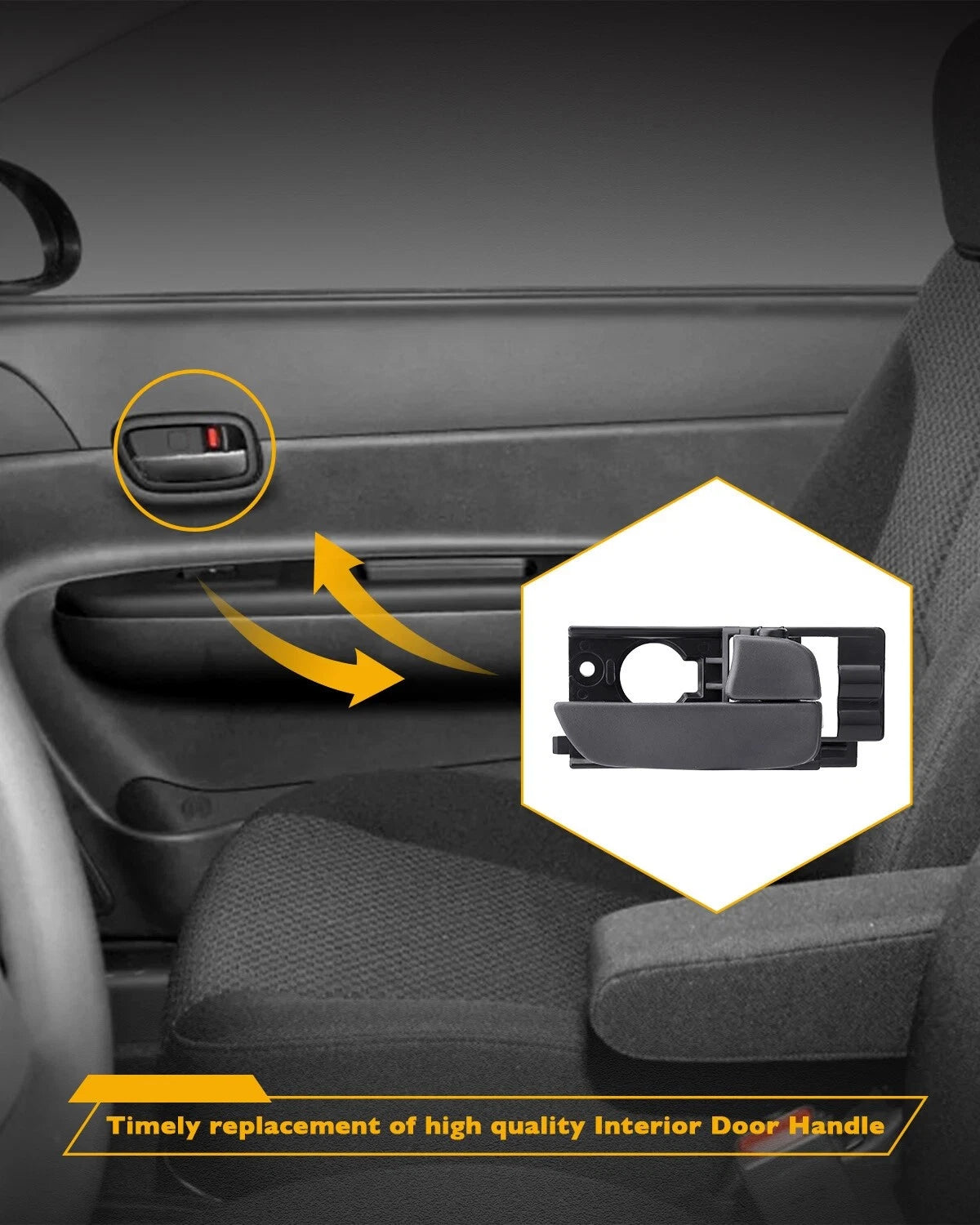 Interior Door Handle for Hyundai Accent (2006-2011)