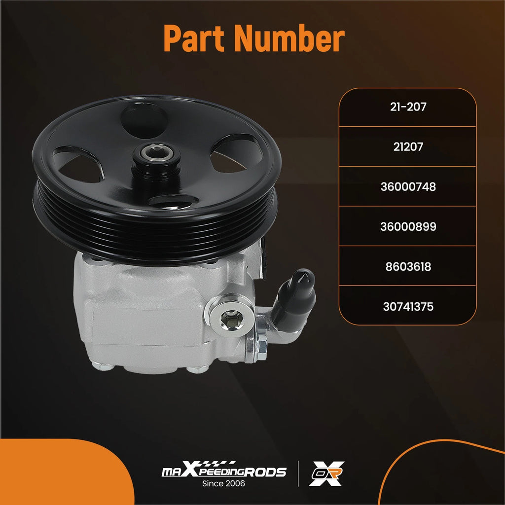 Power Steering Pump for Volvo XC90 V8 4.4L (2005–2011) 8603618 36000899