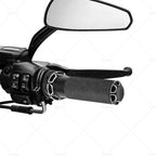1 Inch Pair Black Hand Grip Handle Bar for Harley Touring Dyna Sportster