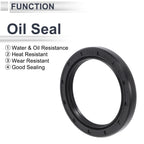 Set of 5 Oil Seal Rotary Shaft Seal NBR Rubber 45x60x7mm