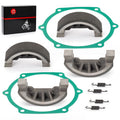 4X Brake Shoes with Gasket for John Deere 750 770 790 (M805735 M803177)