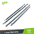 Set of 4 Chrome Window Moulding Trim Weatherstrips for Honda CR-V (2007–2011)