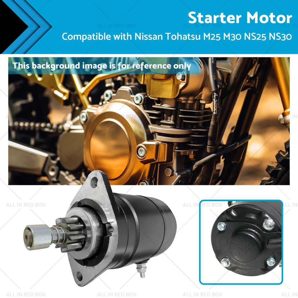 Starter Motor for Nissan Tohatsu M25 M30 NS30 NS25 (1992–2005)