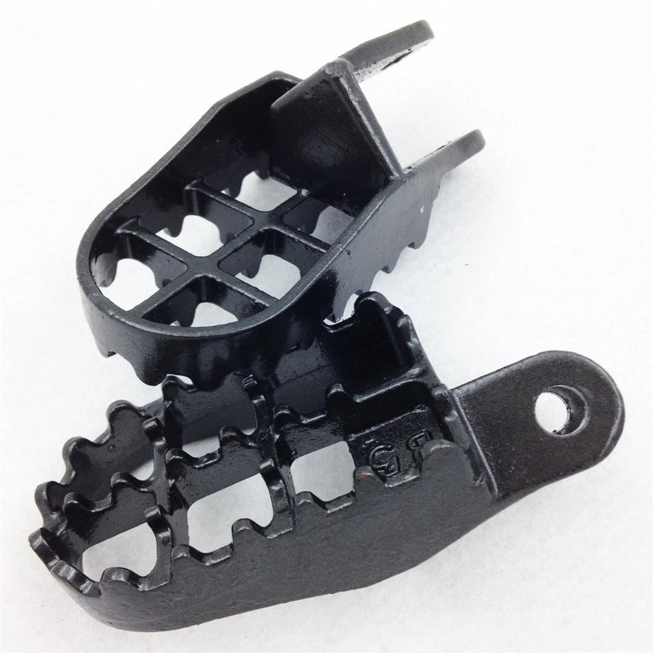 Gunmetal Grey MX Foot Pegs for Honda CR80R CR80R Expert CR85R CR85R XR650R (1996–2023)