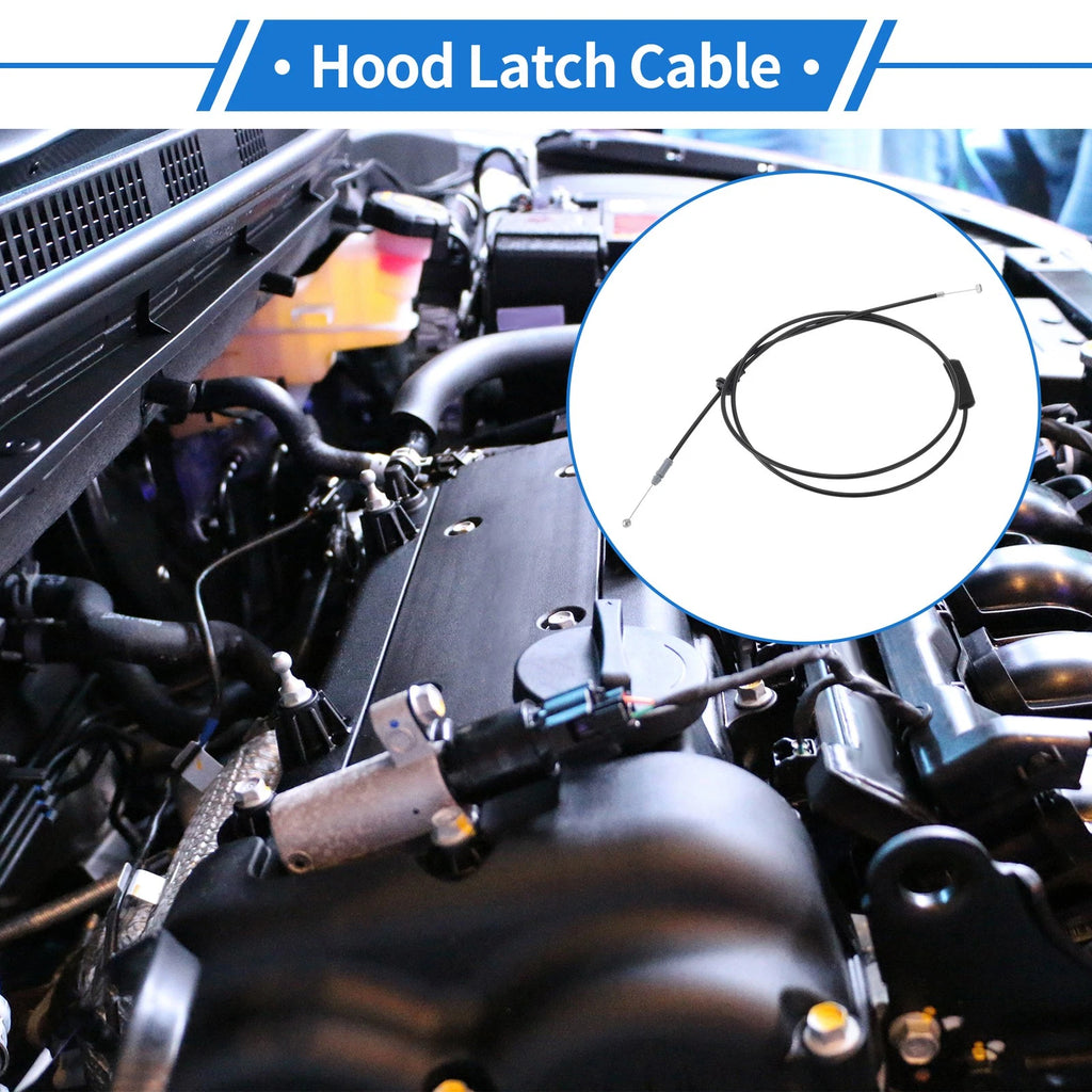 Hood Release Cable No. 536300D170 for Toyota Vios (2014–2017)