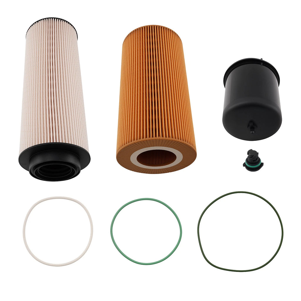 Oil Fuel Filter Kit 1948921 1922496 1982821 2277129 for MX-13 (2013–2023)