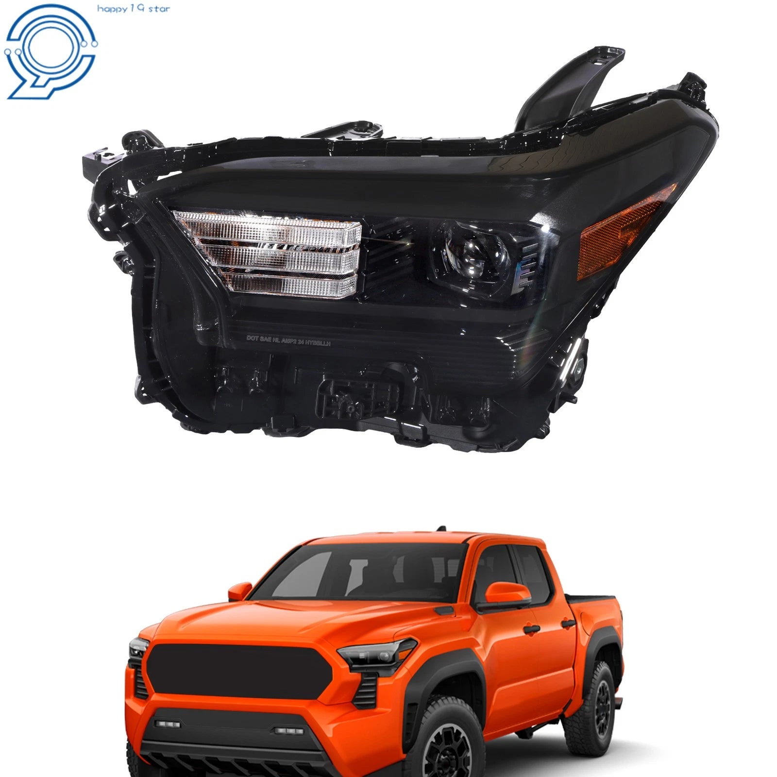 LED Headlight for Toyota Tacoma SR SR5 (2024-2025) Driver Left Side