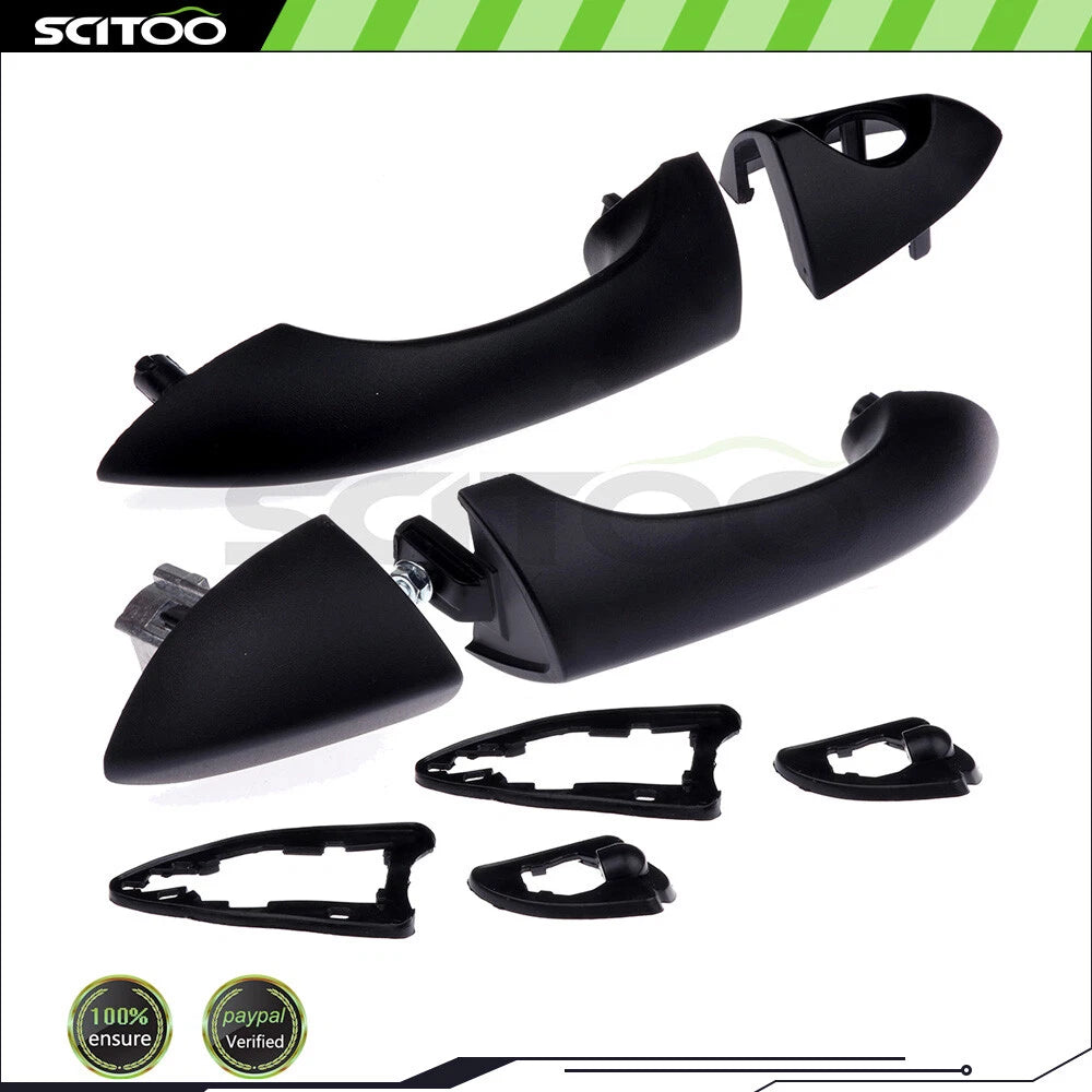 2X Door Handle Outside Front Left + Right for 2000-2006 BMW X5
