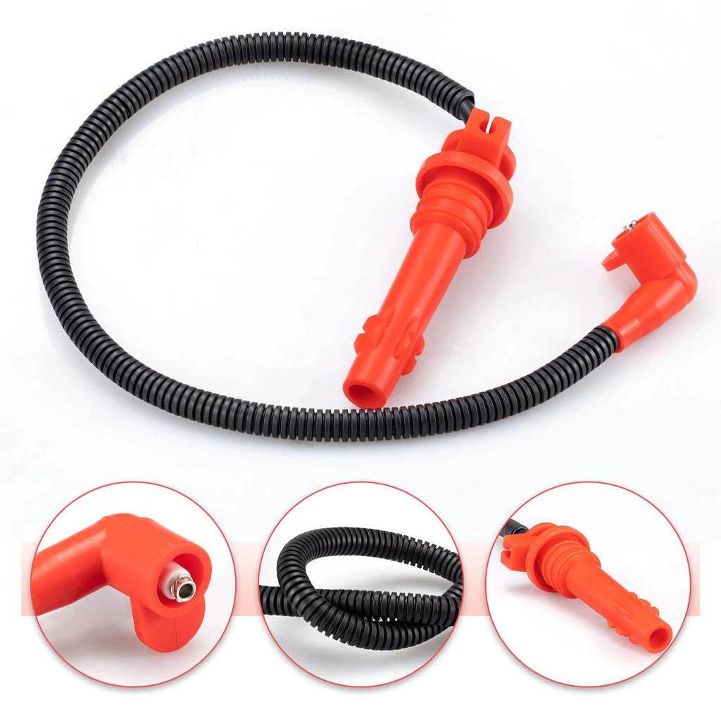 Ignition Coil with Wire Cap & Spark Plug for Polaris Ranger 570 RZR 570 ACE 570 (2015–2021)