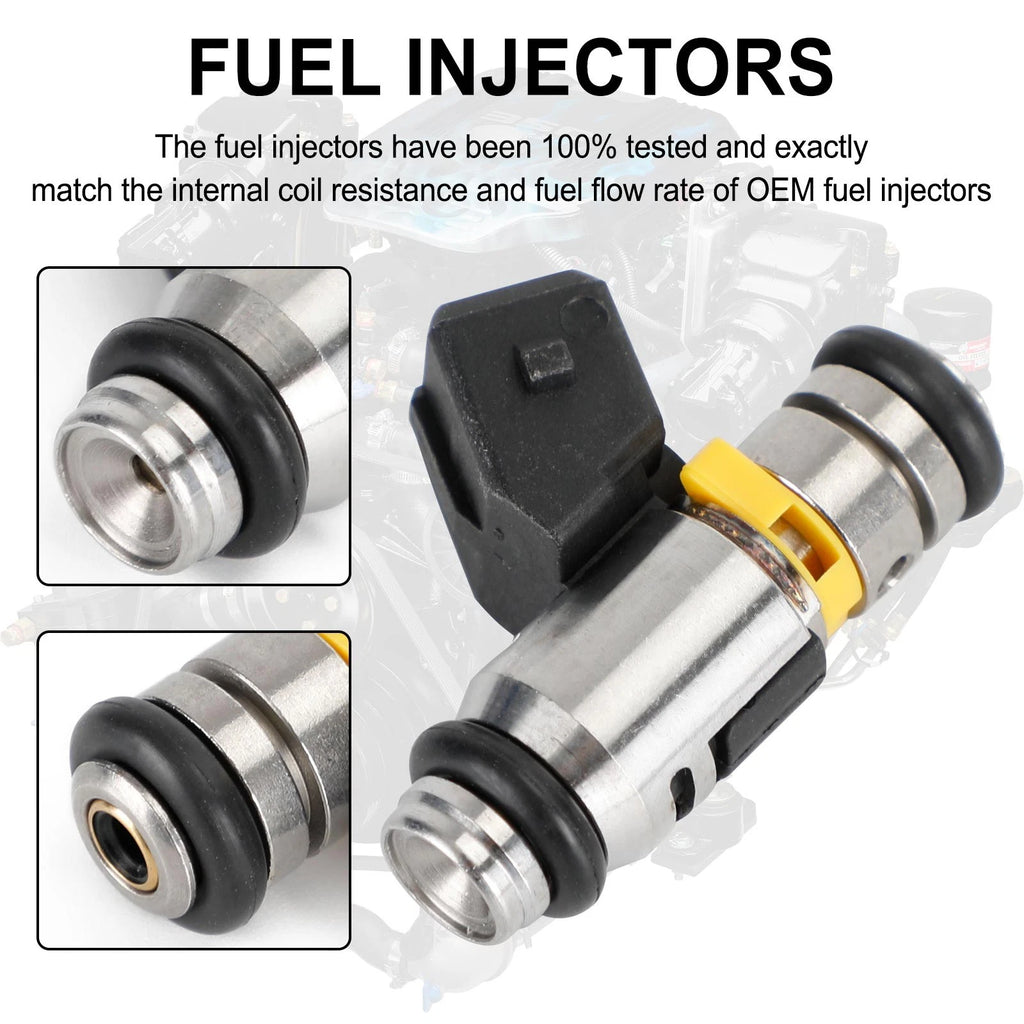 Fuel Injectors 861260T for Fiat Marine Mercruiser (IWP069)