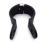 Crash Bar Mount Clamp for Longhorn Footpeg - HTT Black (1.5")