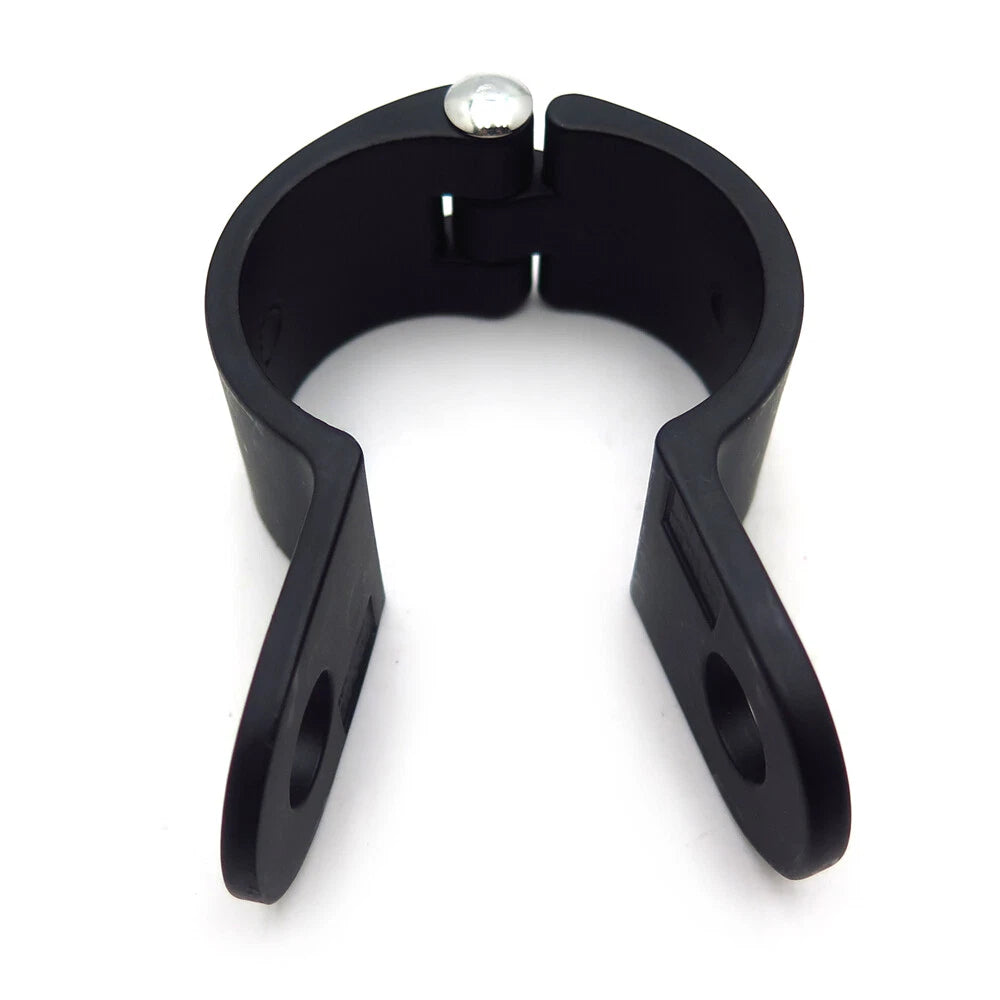 Crash Bar Mount Clamp for Longhorn Footpeg - HTT Black (1.5")