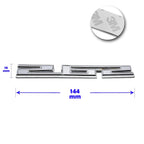 Set of 2 Side Step Nerf Bars for Dodge Ram 1500-3500 Crew Cab (2009–2024)