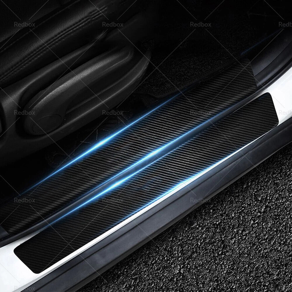 Set of 4 Door Sill Threshold Stickers for Ford Ranger Wildtrak (2015–2023)
