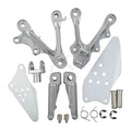 Front Rider Footrest Foot Pegs Bracket for Kawasaki Ninja ZX6R (2009–2024)