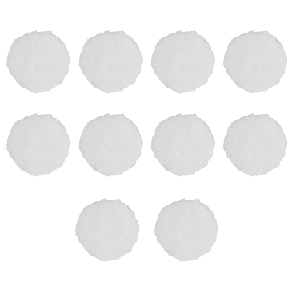 10pcs Wool Buffing Pads for Polishing and Cutting (3 Inch)