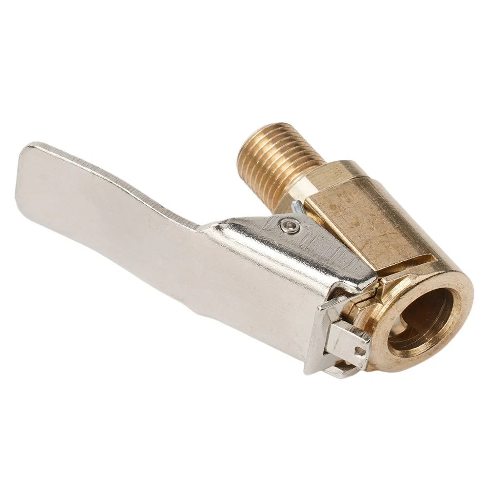 1pc Tire Wheel Chuck Inflator Pump Valve Clip Connector Adapter for Car