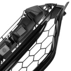 Honeycomb Mesh Upper Grille for Honda CR-V (2017–2019) w/Badge Slot