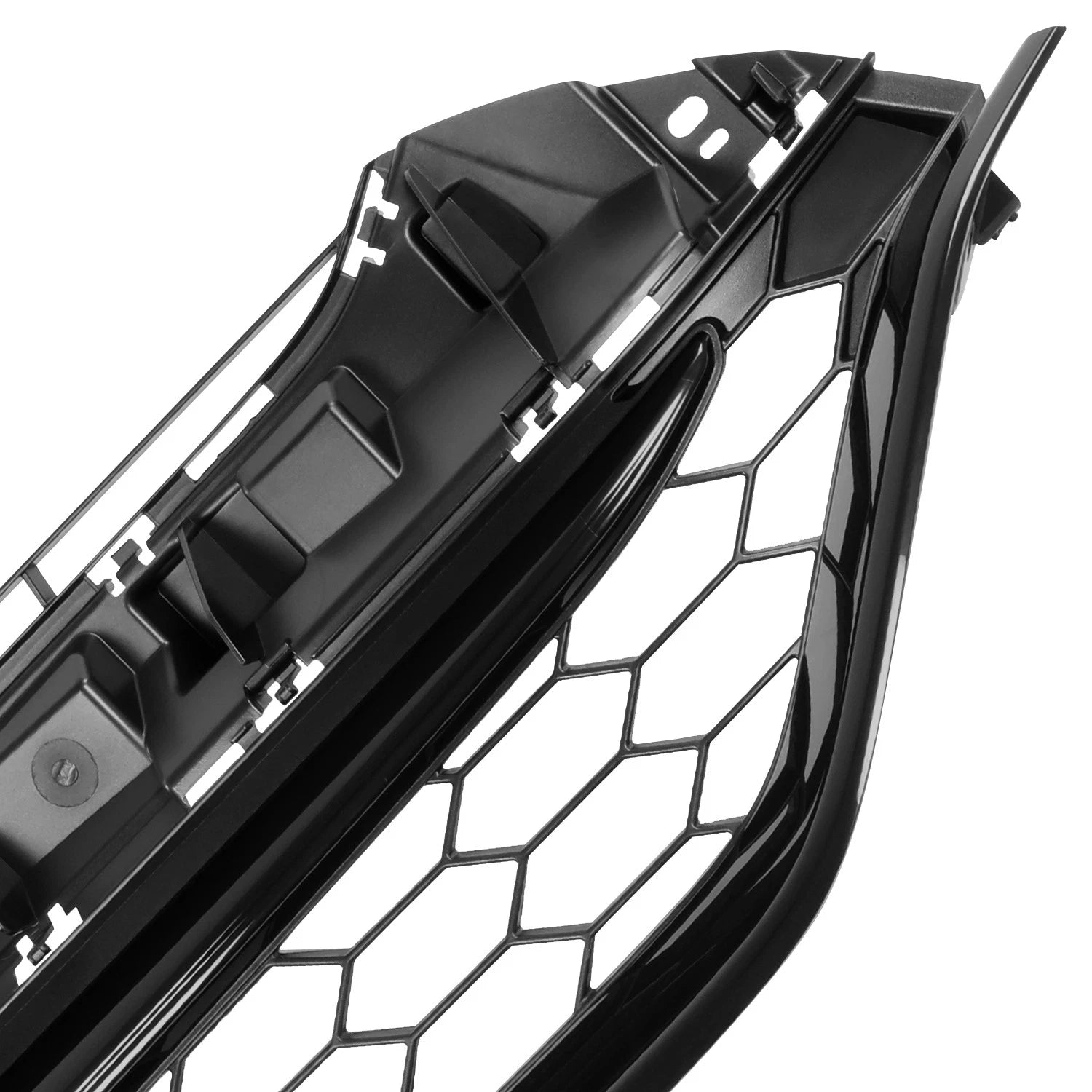 Honeycomb Mesh Upper Grille for Honda CR-V (2017–2019) w/Badge Slot