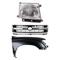 Fender Kit for Toyota Tacoma (1997–2000) Primed Right with Headlight & Grille