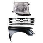 Fender Kit for Toyota Tacoma (1997–2000) Primed Right with Headlight & Grille